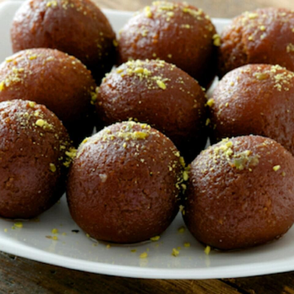 Gulab Jamun или Kala Jam (вафельные шарики)