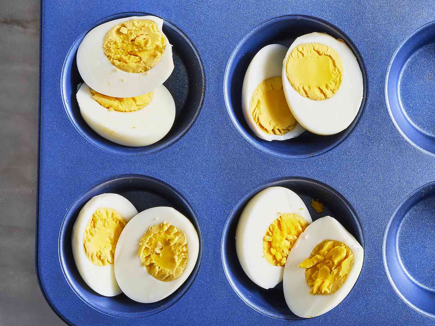 Яйца с вкрутую в духовке