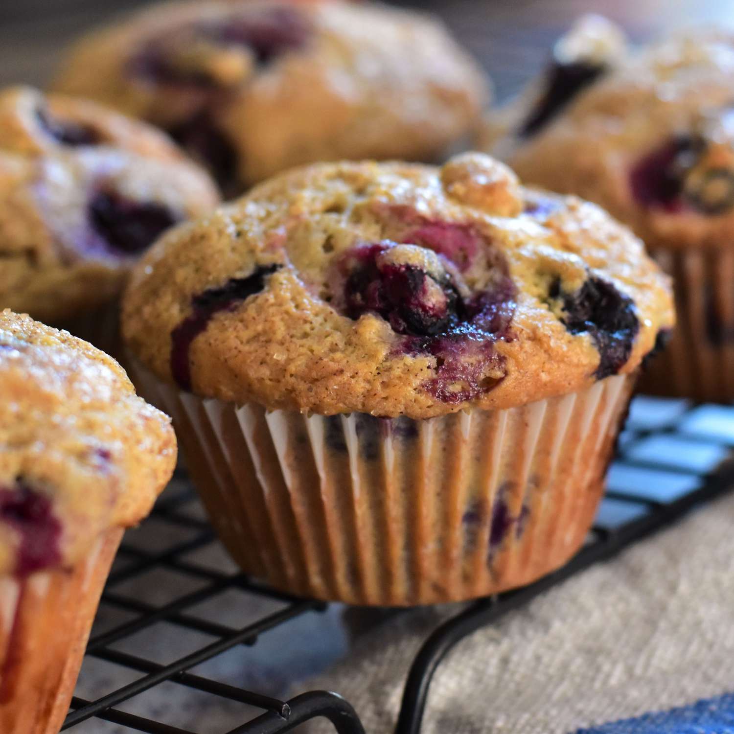 Make-Age Blueberry-Cinnamon Muffins