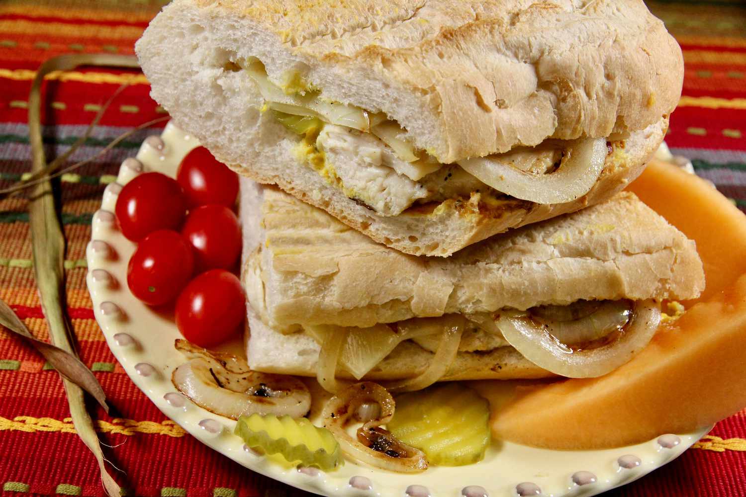 Кубинский куриный бутерброд