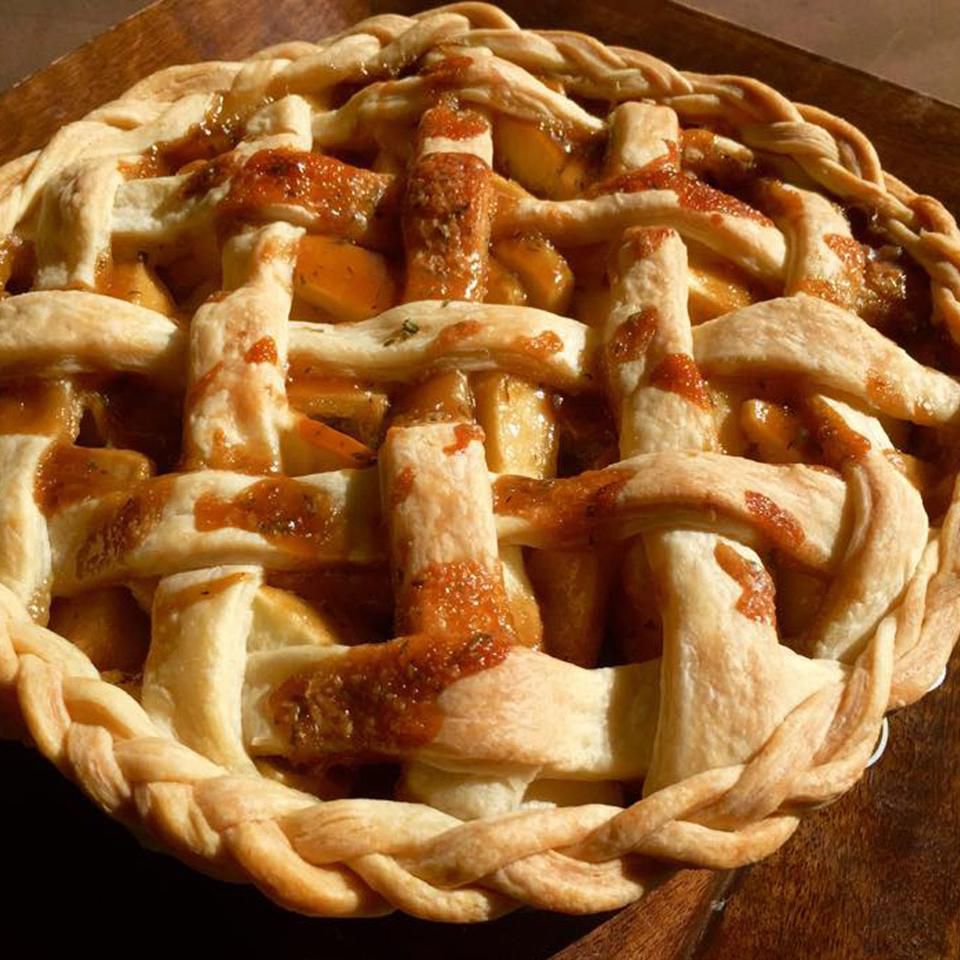 Розмари-айм-яблочный пирог