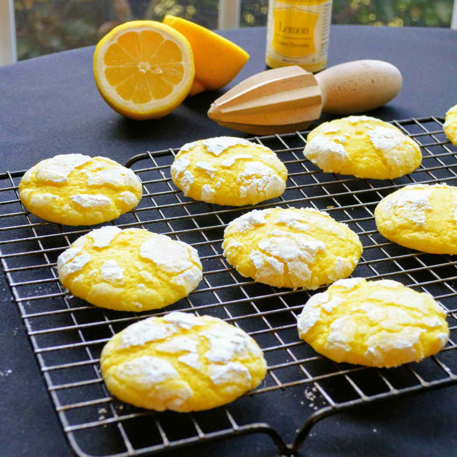 Лимонное печенье с лимоном