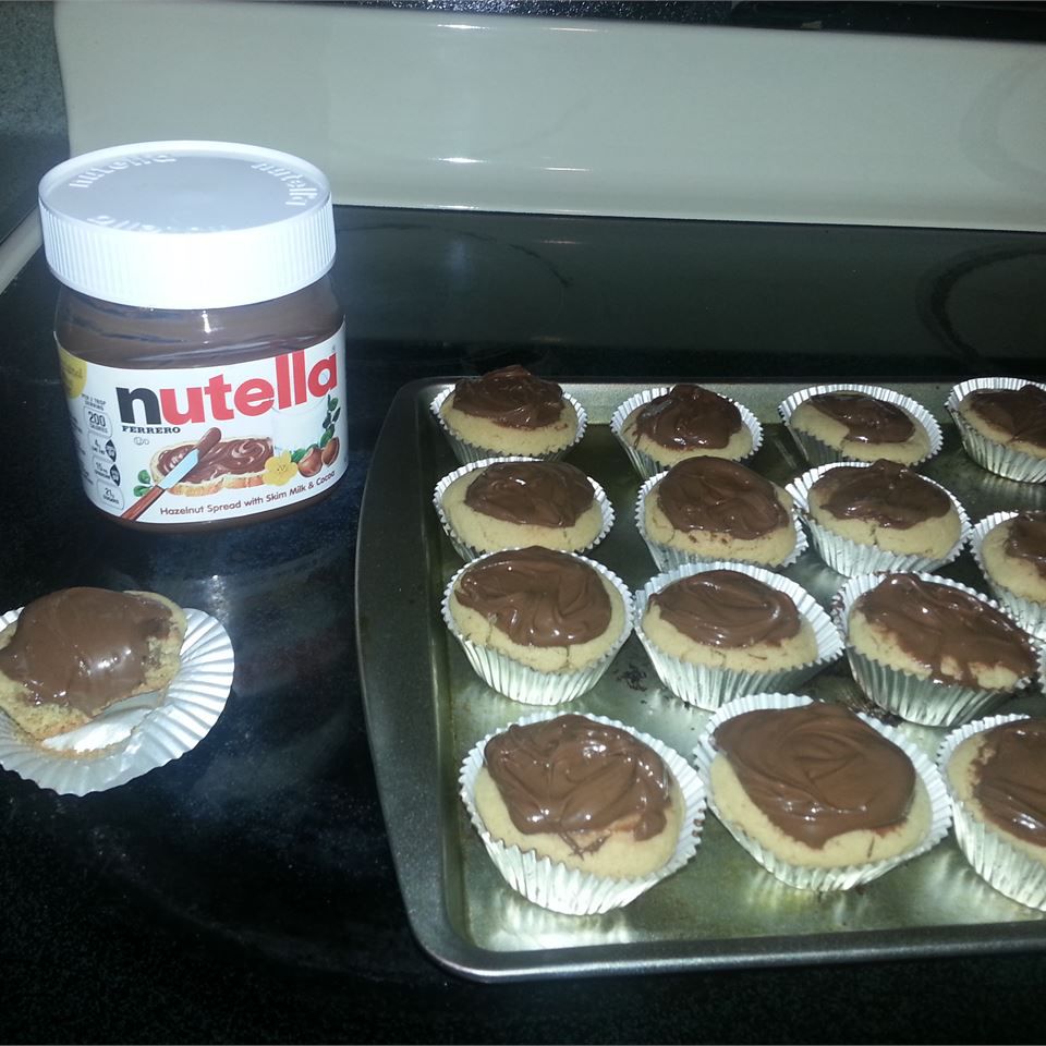 Мини -чашки для печенья Nutella