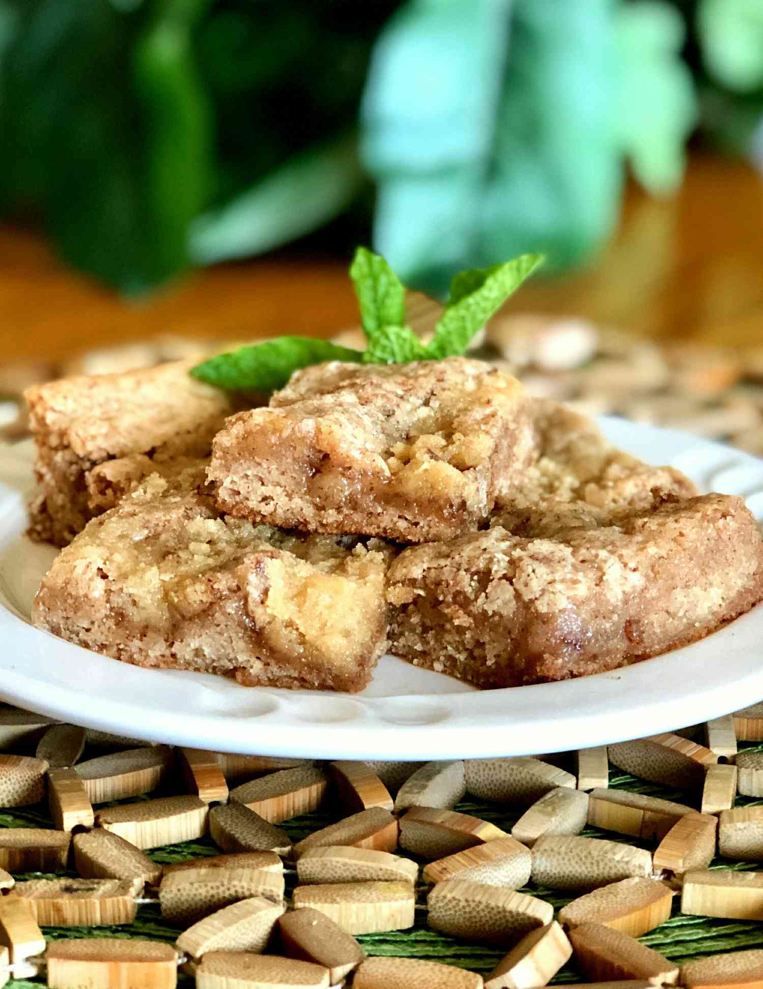 Пирог с SnickerDoodle со Streusel Topping