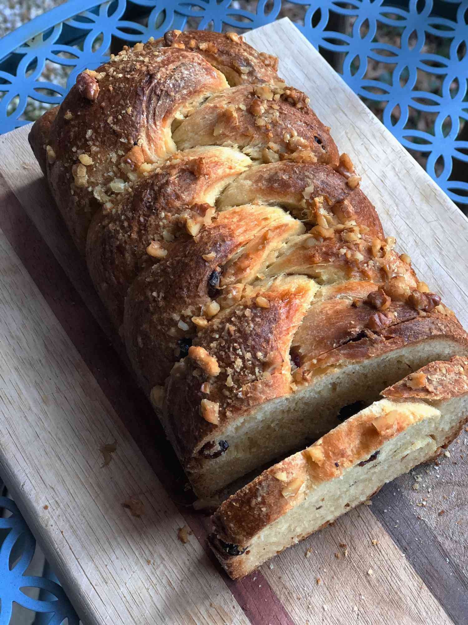 Yia Yias Tsoureki (греческий пасхальный хлеб)