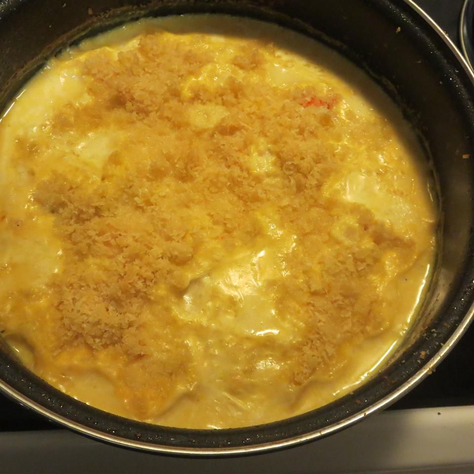 Кремовая запеканка для овощей кремового сыра