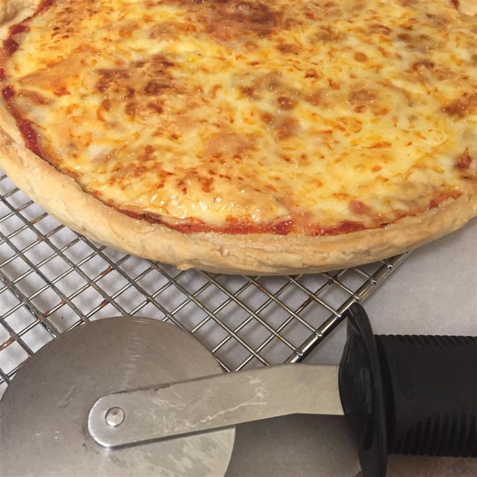 Тесто для пиццы с глубоким блюдом