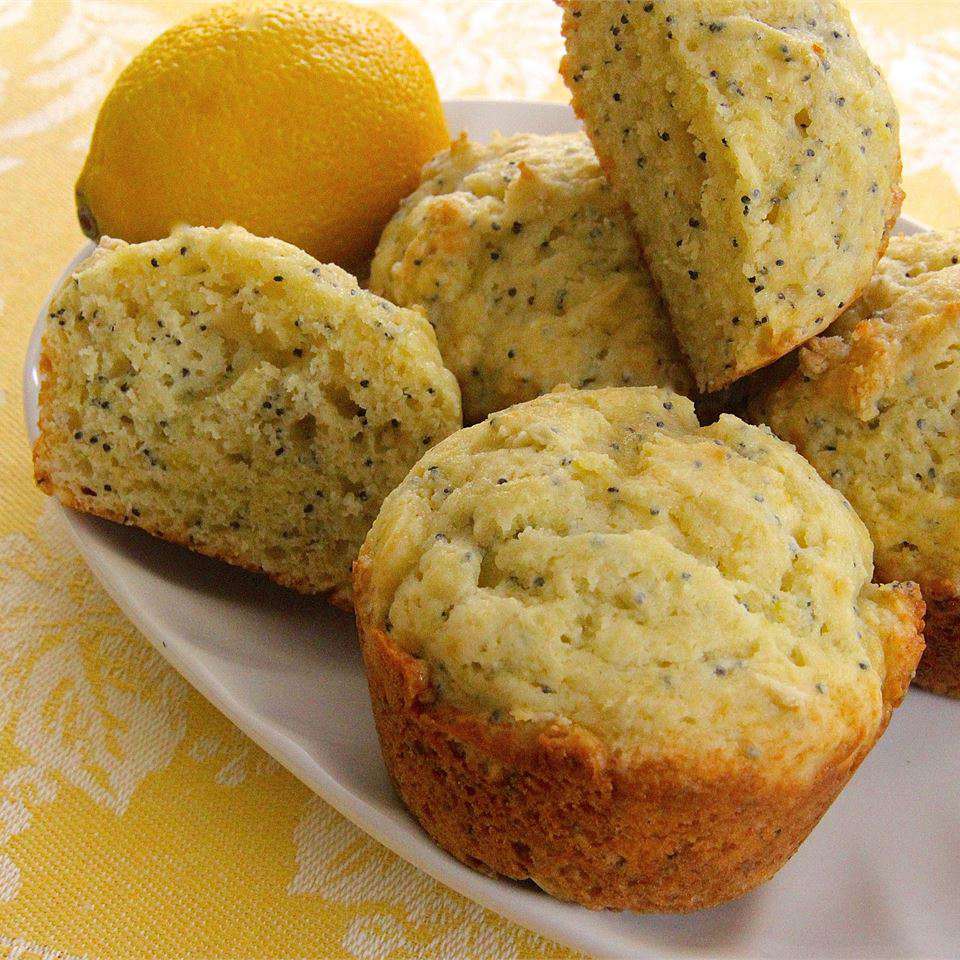 Babs Lemon Lemon Moppy Seed Muffins