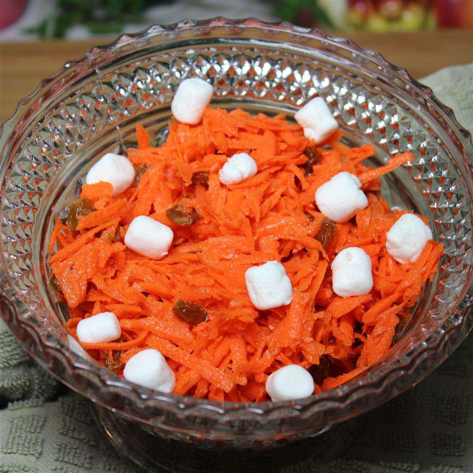 Цитрусовый морковный салат