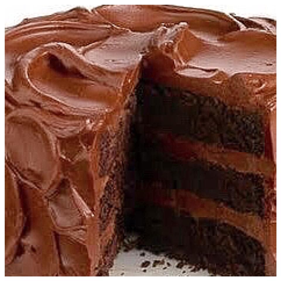 Сметана темный шоколадный торт
