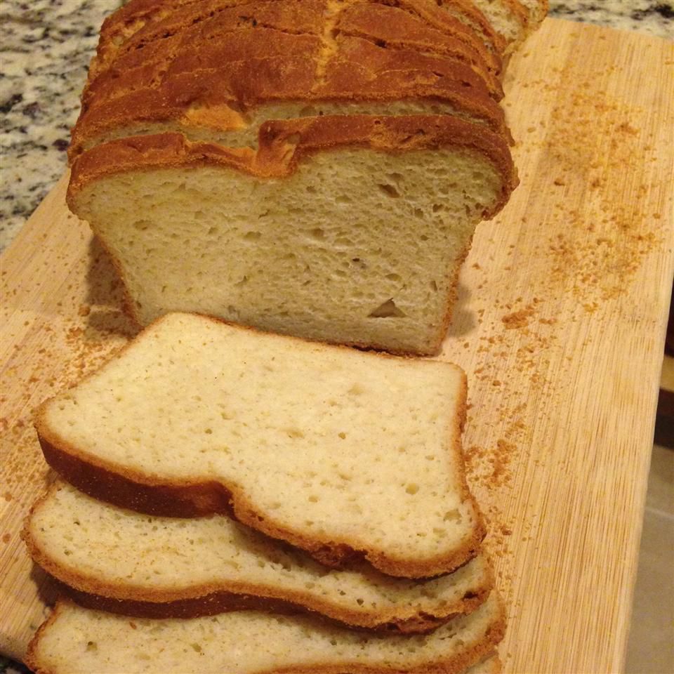 Замечательный белый хлеб без глютена