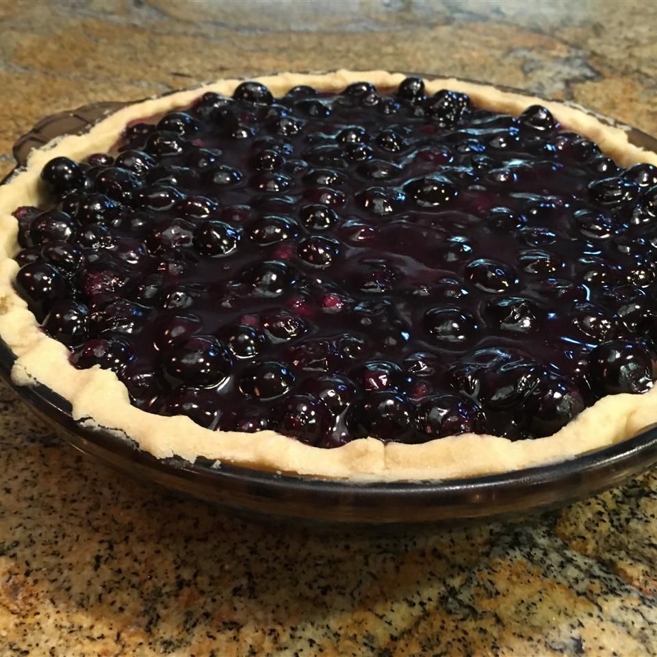 Patsys Halfaked Blueberry Pie