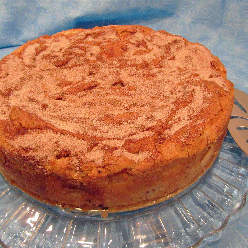 Яблочный торт с корицей (торт хануки)