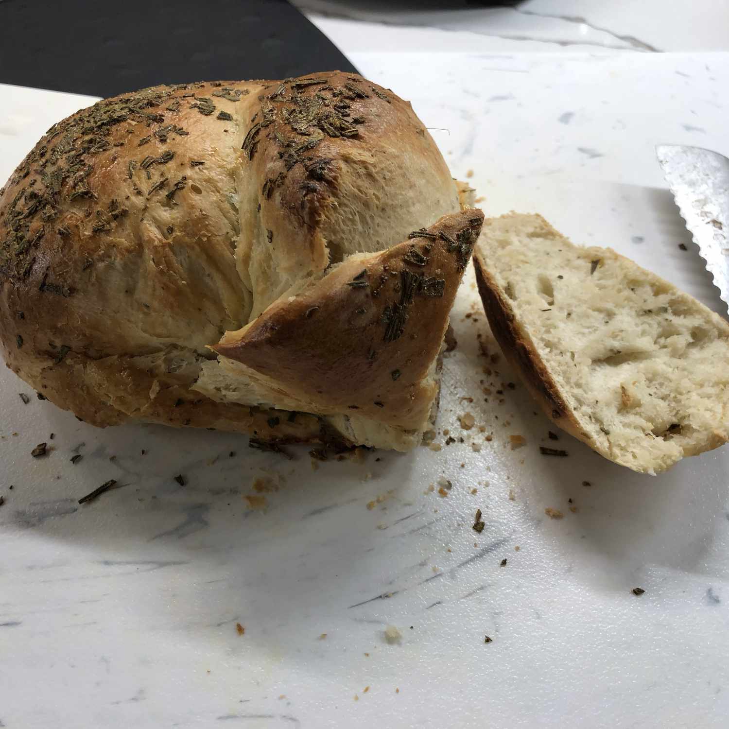 Вкусный хлеб розмарина