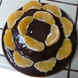 Декадентский шоколадный апельсиновый торт