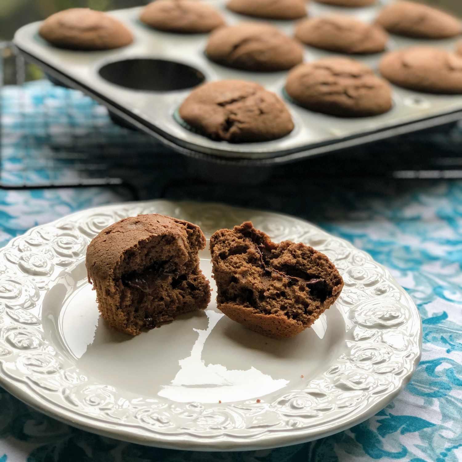 Ужатые из Nutella Mocha Muffins