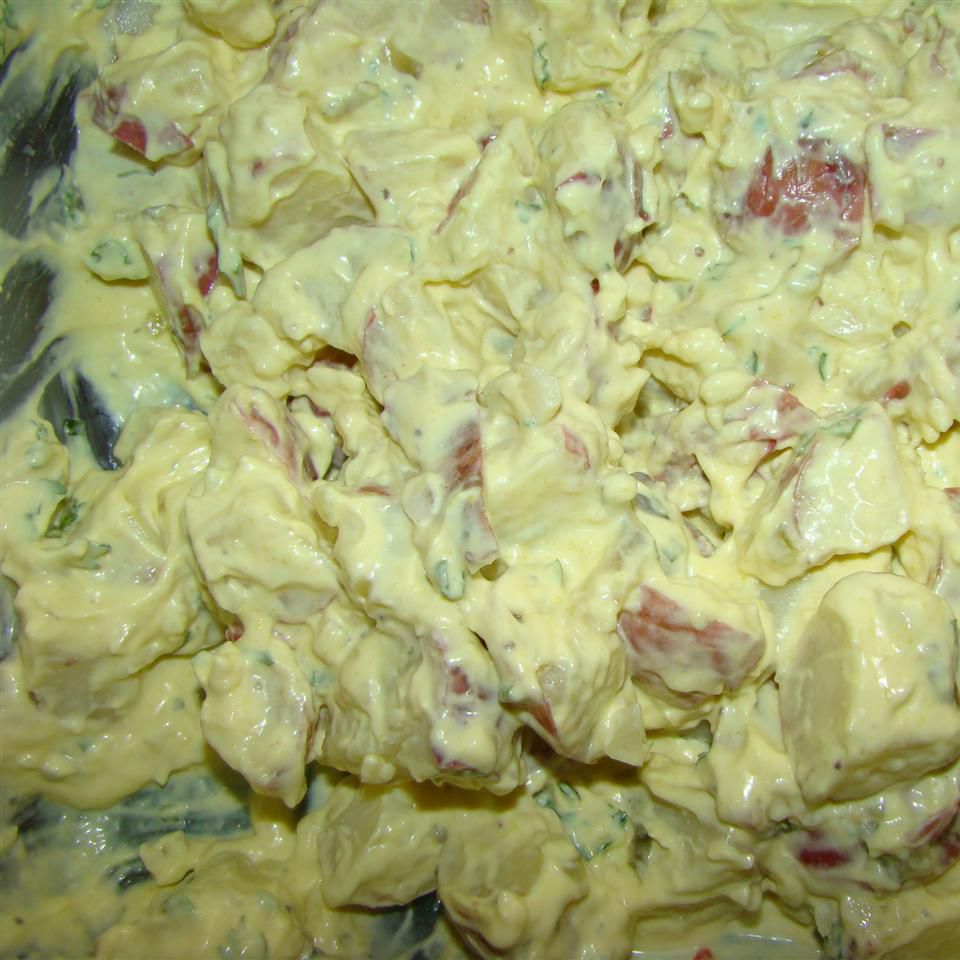 Кремовый картофельный салат