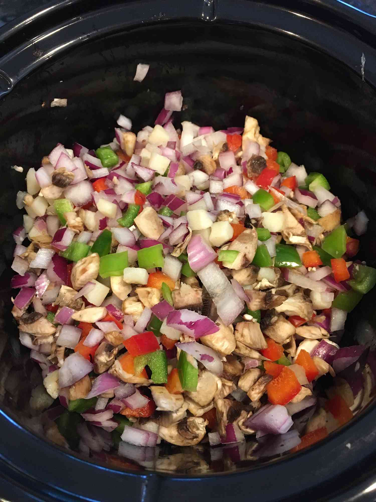 Медленная плита куриная салат обертывания