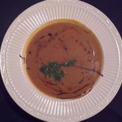 Кабоча и корневой овощной суп