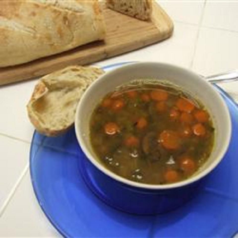 Вегетарианский суп из 15 человек