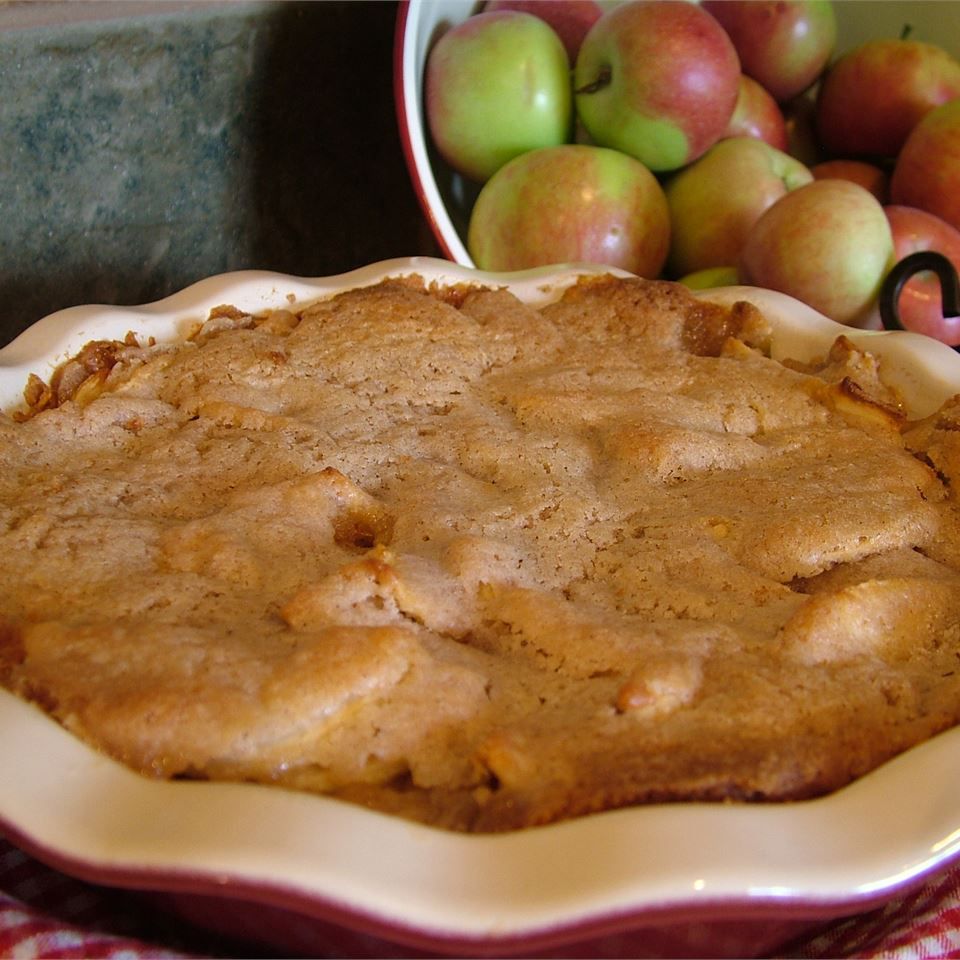 Легкий шведский яблочный пирог