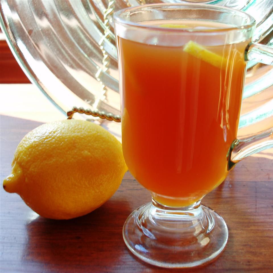 Медово-лимонный имбирный чай
