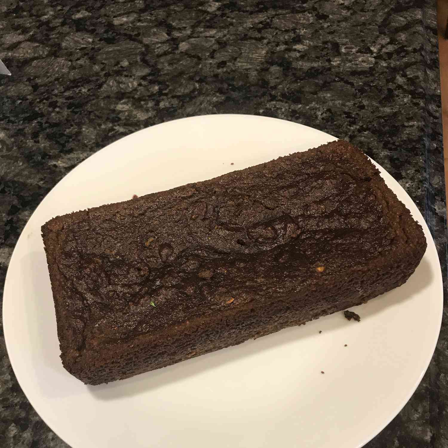 Шоколадный хлеб из шоколадного цуккини