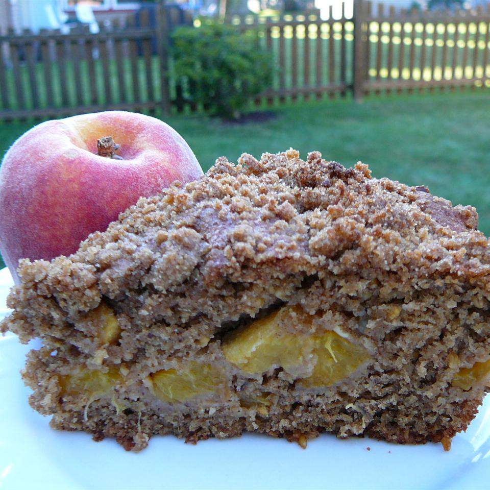Avons End of Summer Sunday Morning Peach Coffee Cake