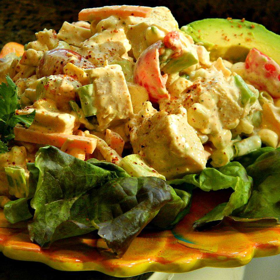 Кикис Мексиканский куриный салат