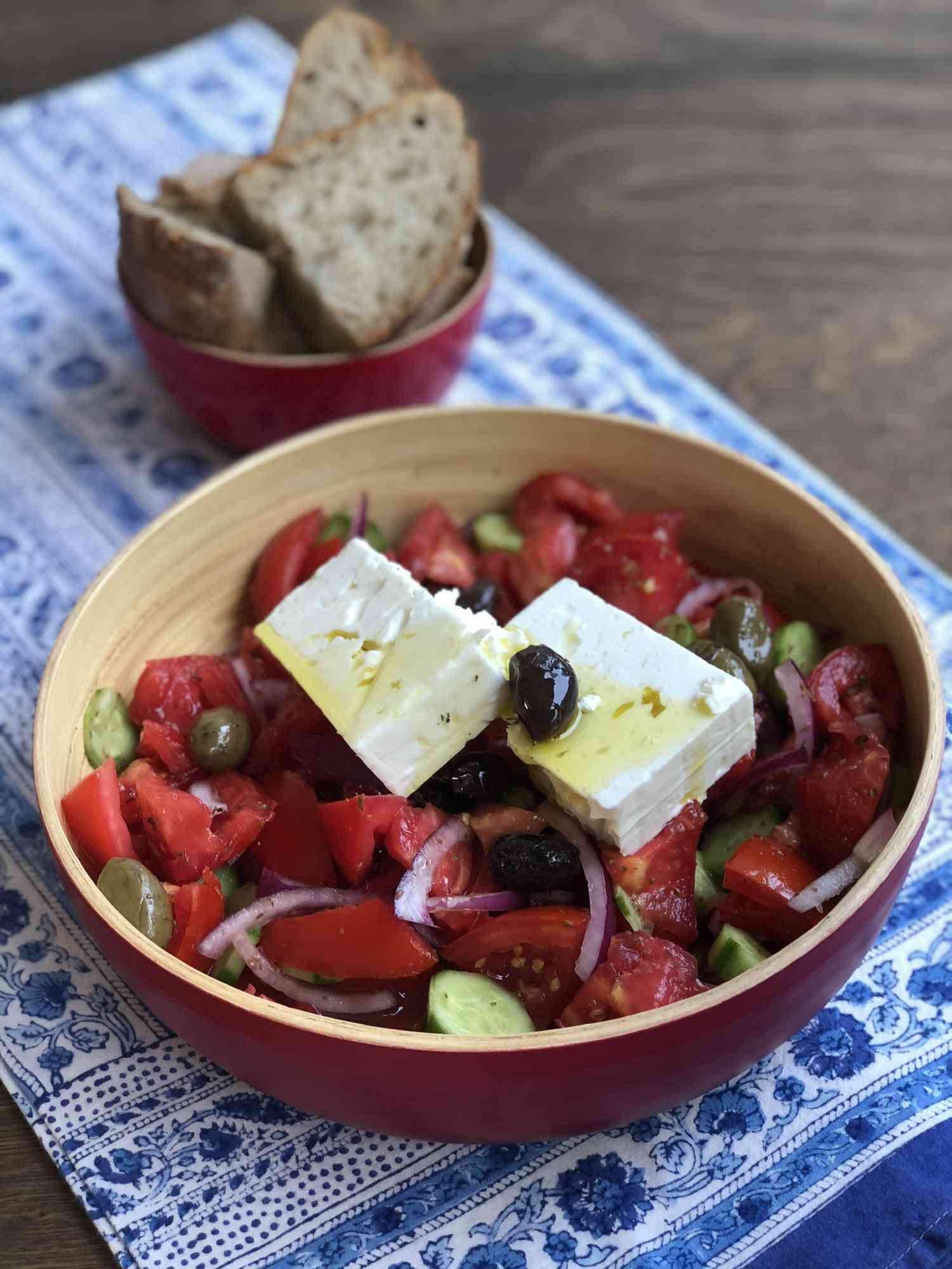 Греческий салат Horiatiki