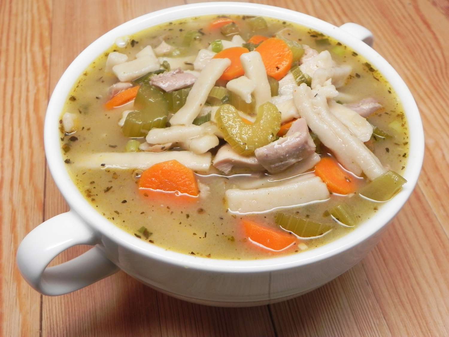 Основной куриный суп