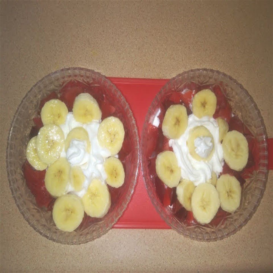 Плюма и банановый десерт
