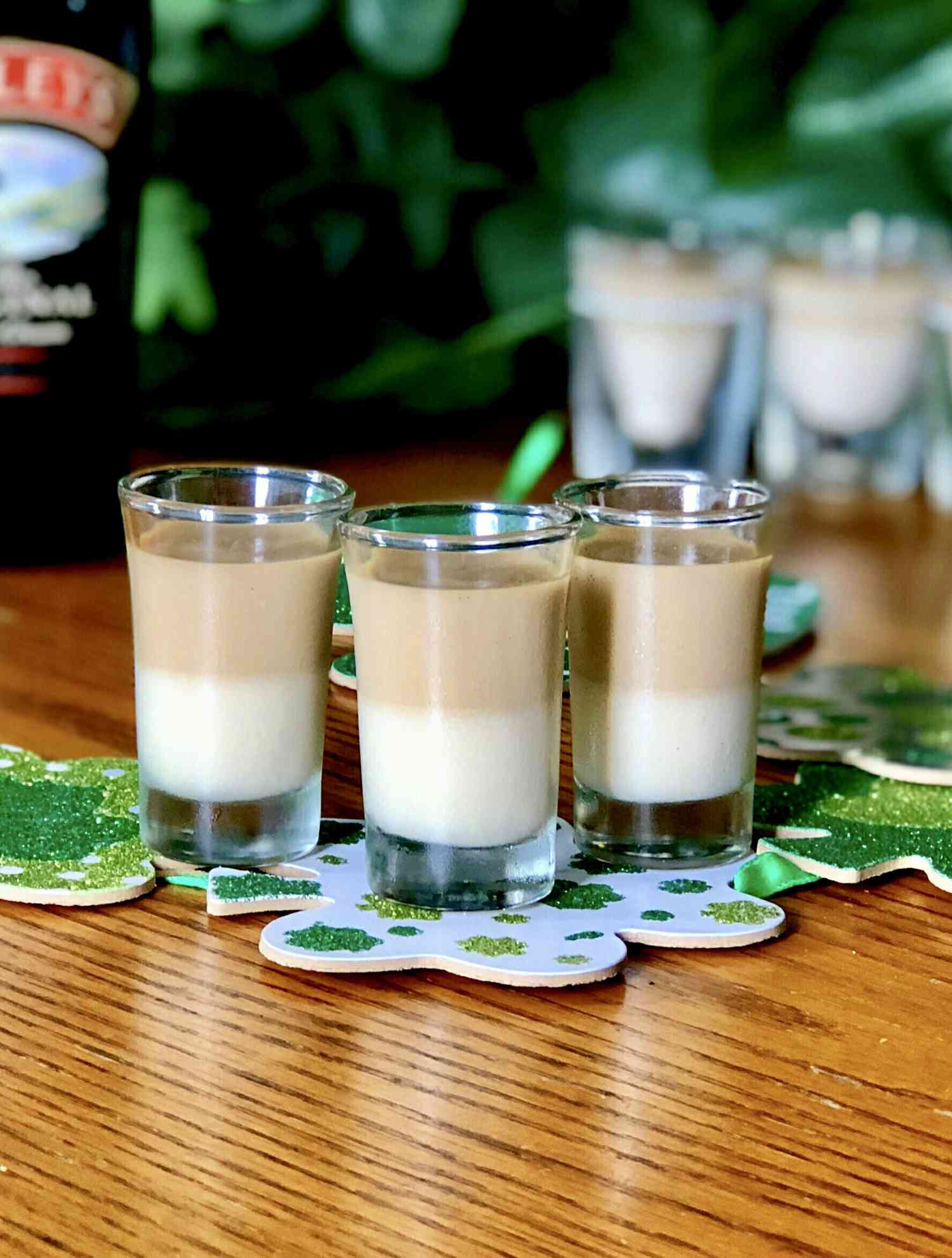 Baileys и кофейный желе с gell-o