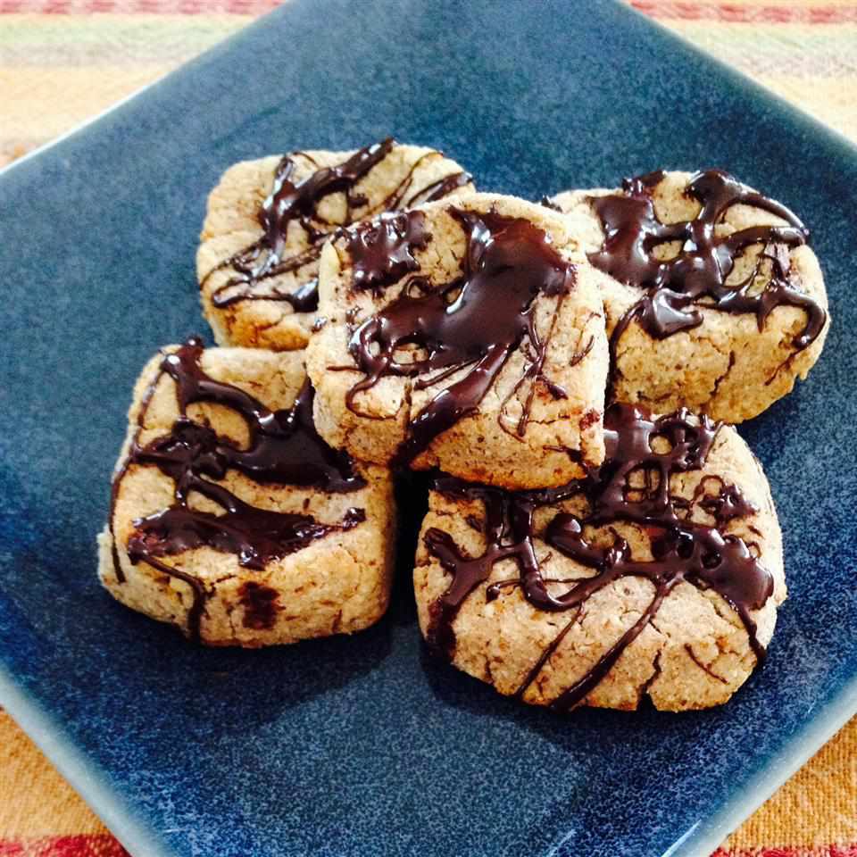 Печенье с миндальным восторгом с темным шоколадом (печенье без сахара без миндаля)