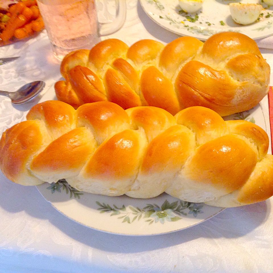 Польский яичный хлеб
