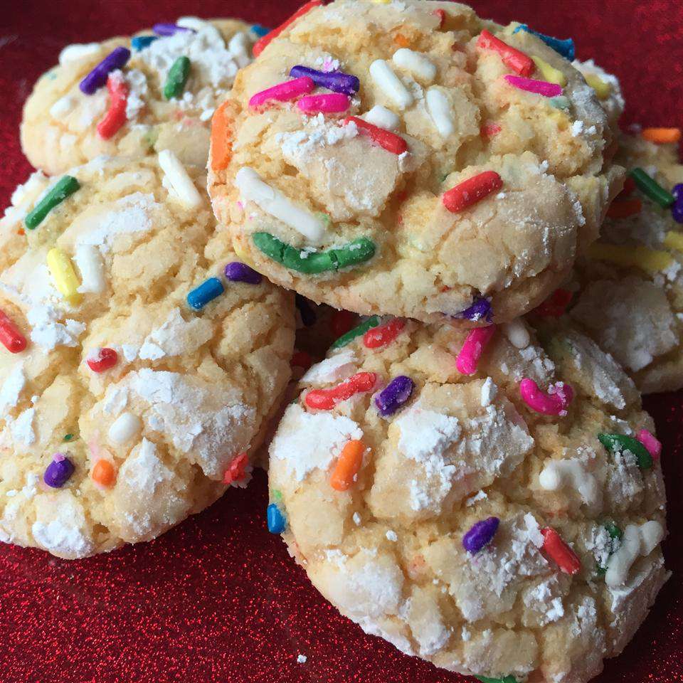 Funfetti Birthday Cookies