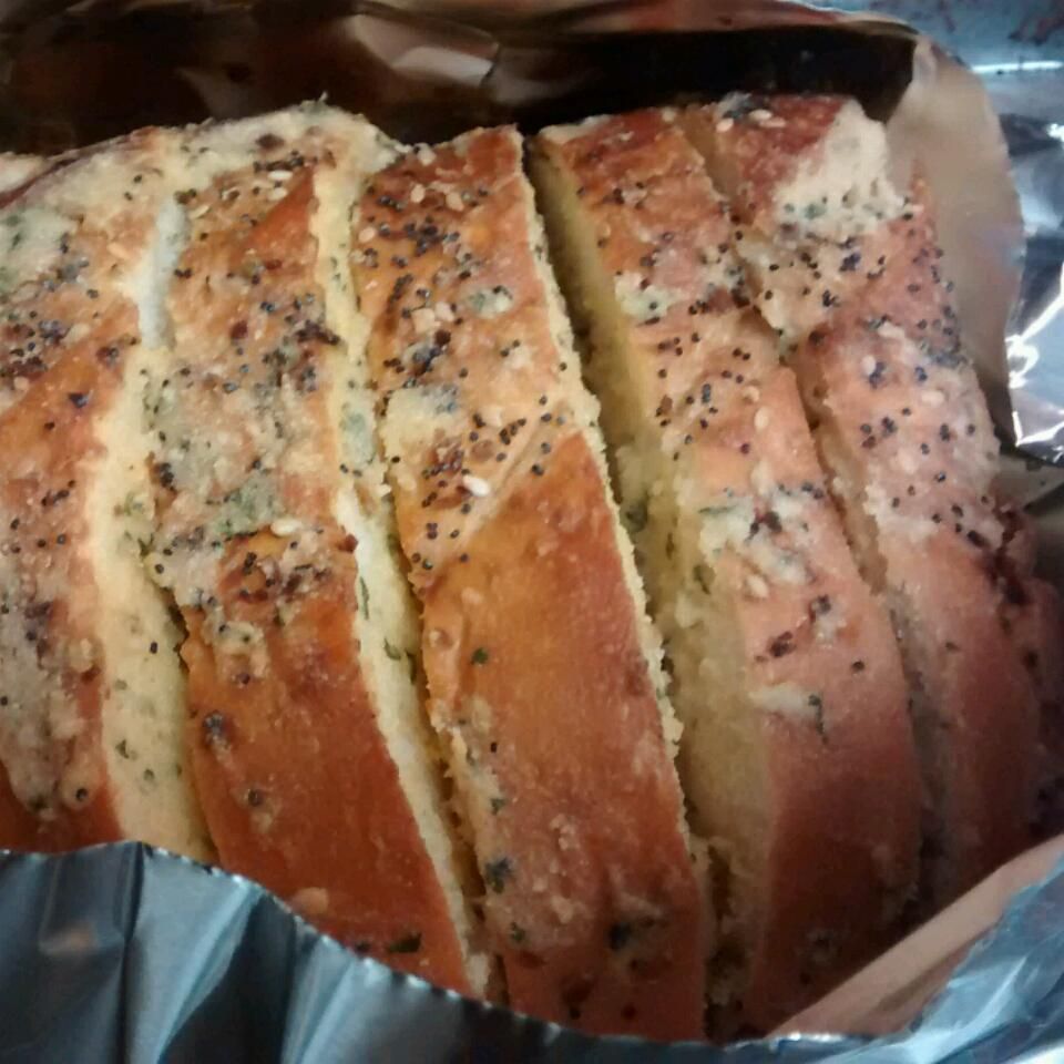 Легкий сырный чесночный хлеб