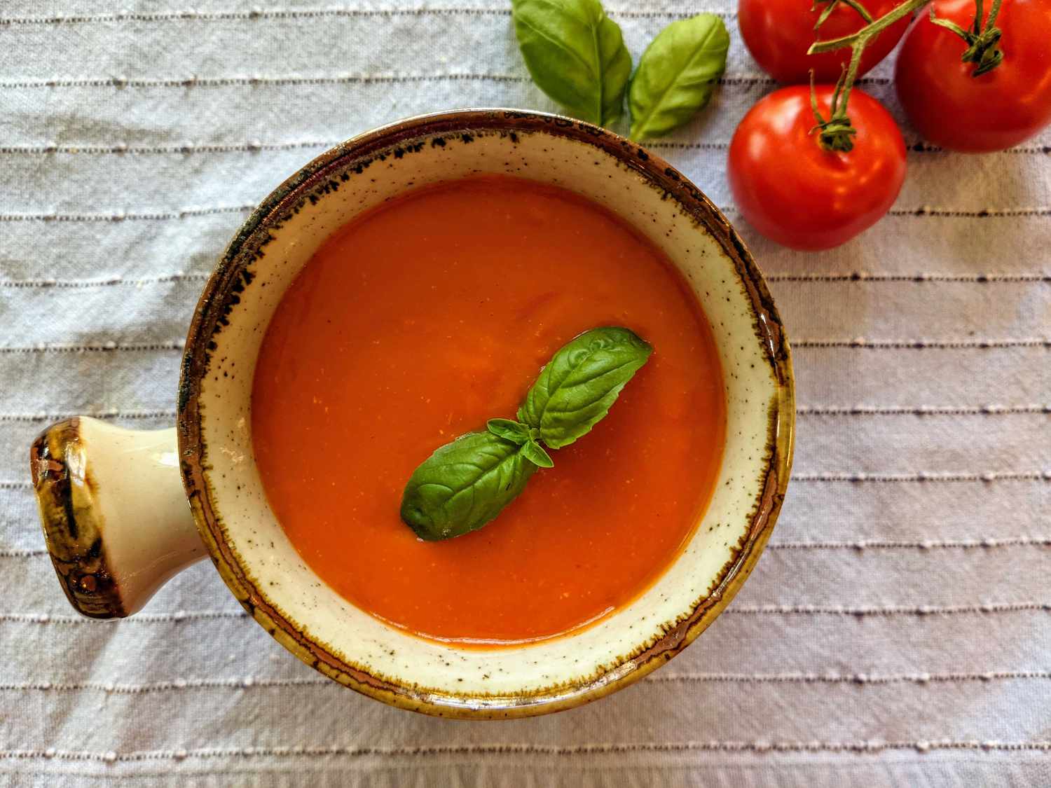 Конечный веганский томатный суп