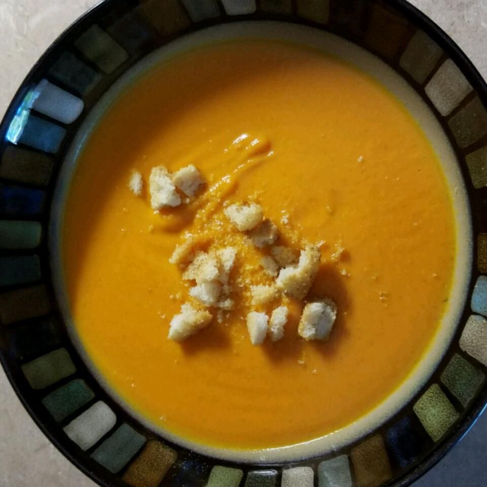 Джинджер -морковный суп