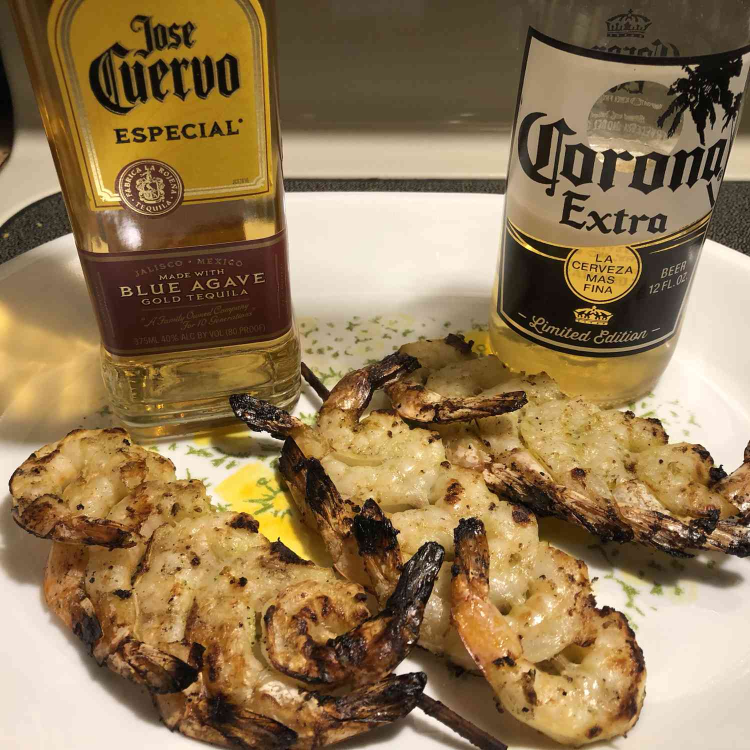 Cerveza и Lime Marinade для креветок и рыбы