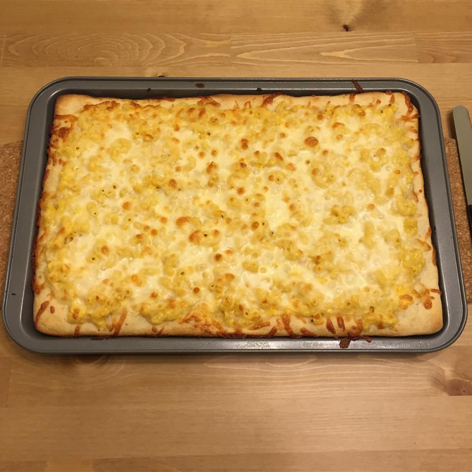 Mac-n-cheese Pizza