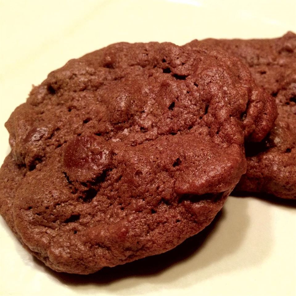 Fudgy Triple Chocolate Cookie