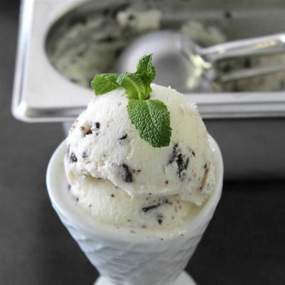 Веганское мороженое шоколадное мороженое
