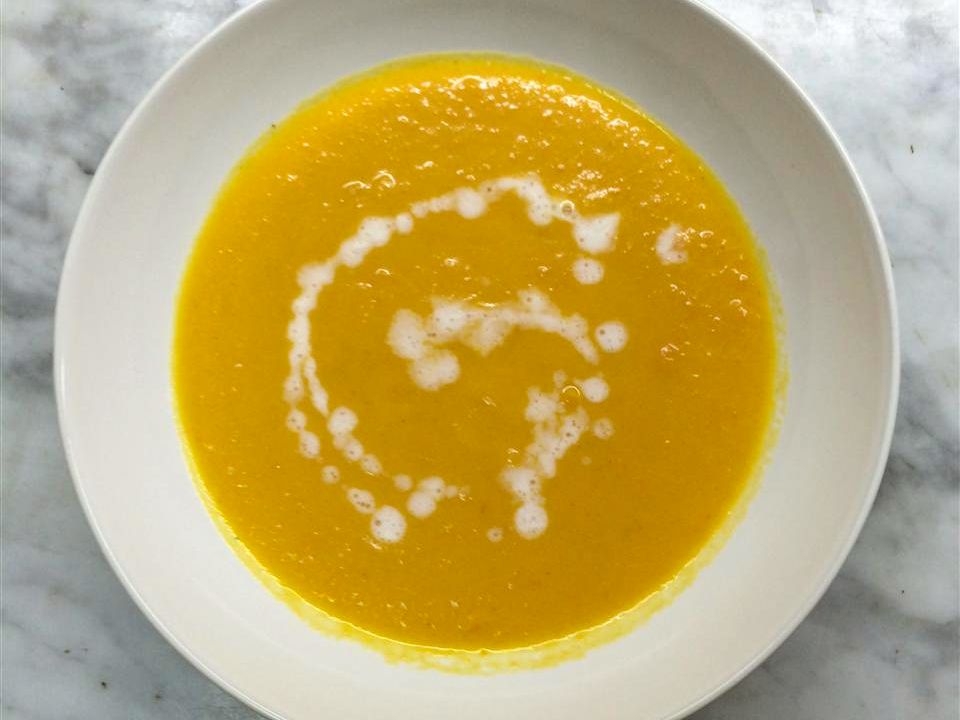 Крем из морковного супа