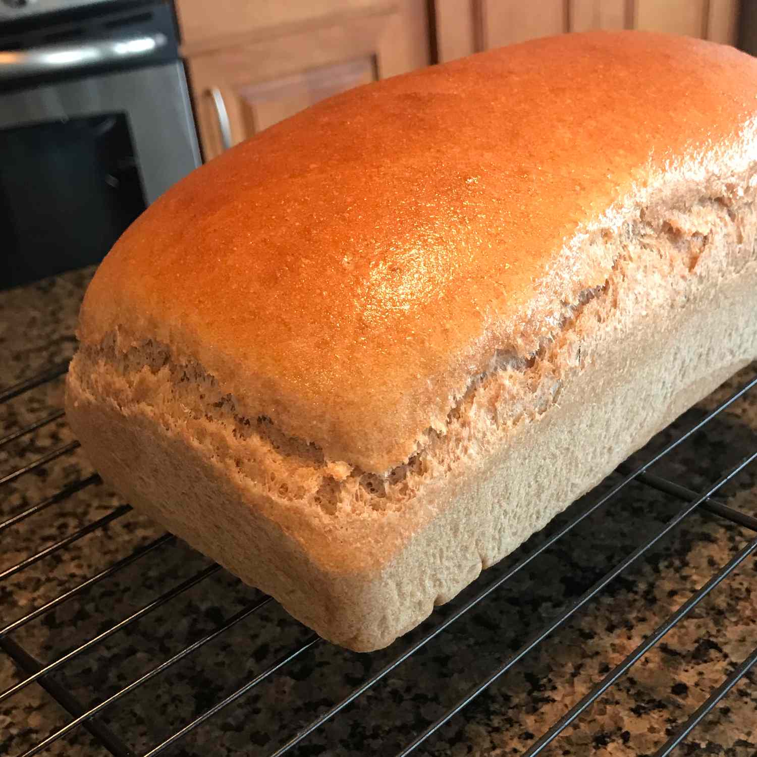 Медовый хлеб из цельной пшеницы