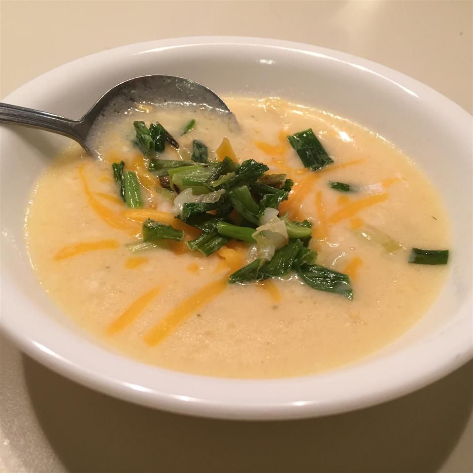 Сливочный сырный суп