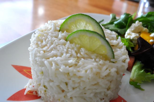 Кокосовой лайм рис