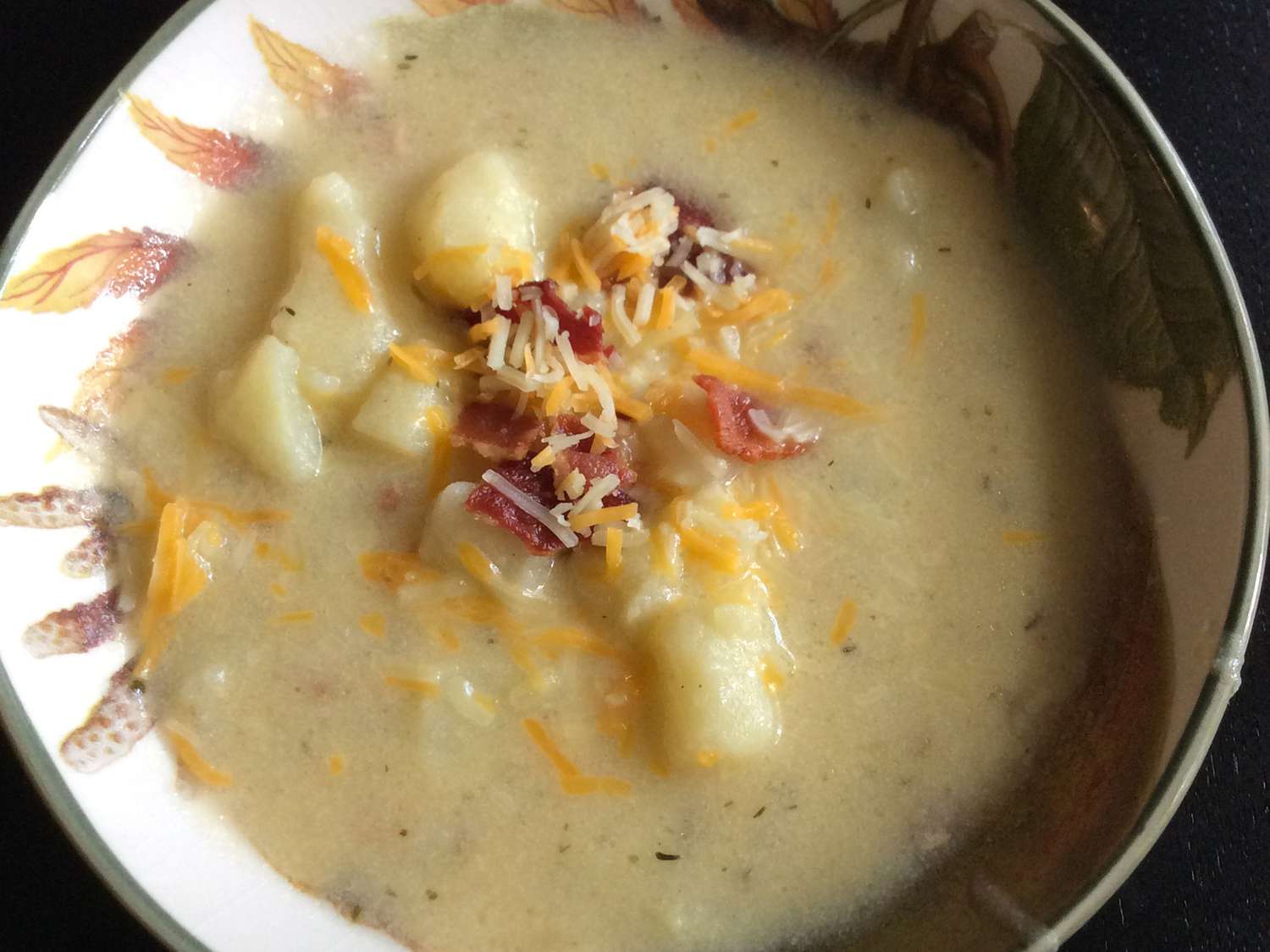 Старомодный картофельный суп