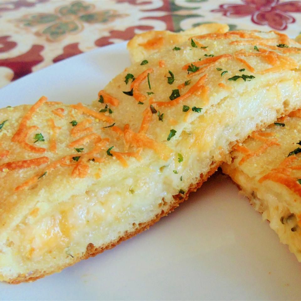 Легкий, свежий, сырный хлеб (рецепт доминовой подрастании)