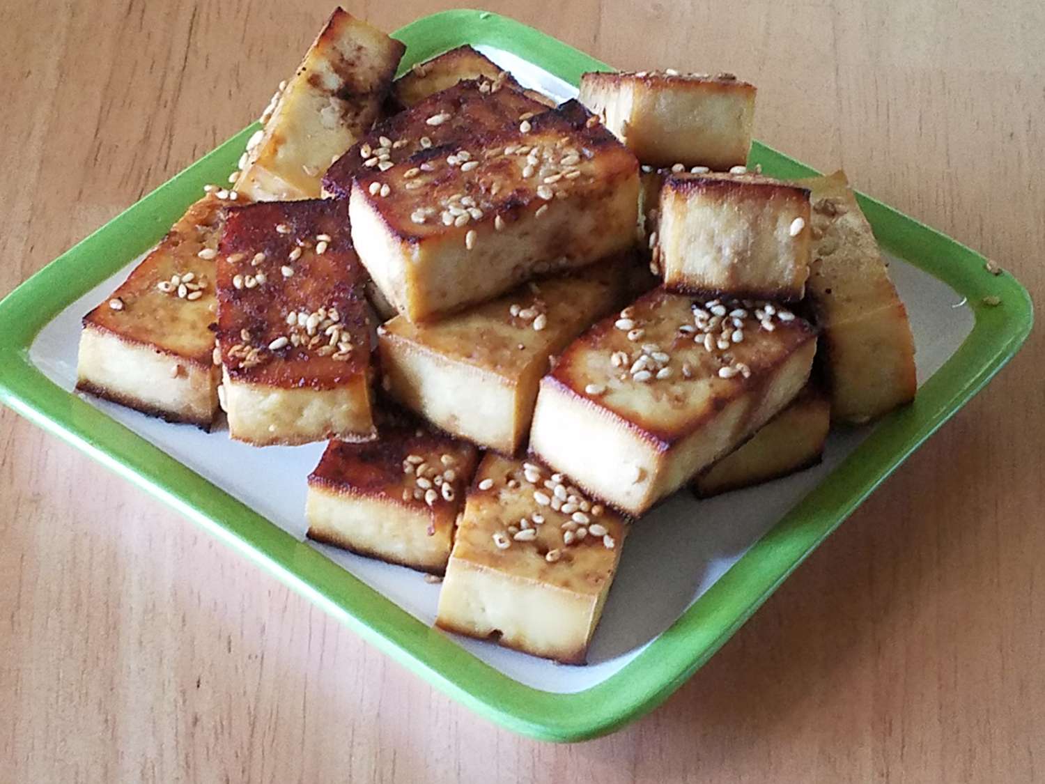 Запеченный тофу